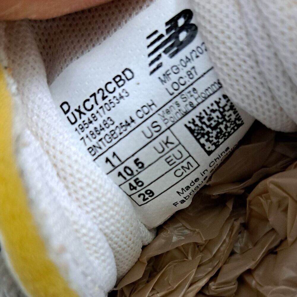 %Size 11 New Balance x Casablanca XC-72 Men's / A 43 - Picture 7 of 13